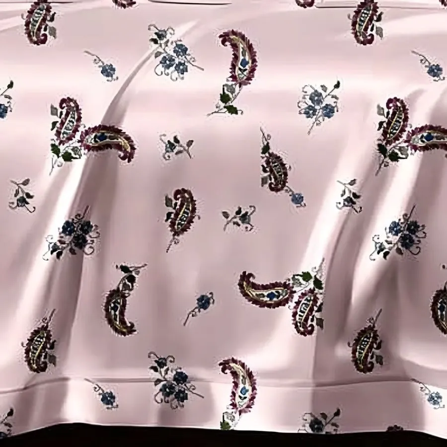 Close-up of a paisley buti print (Anokhi Paisley Buti)