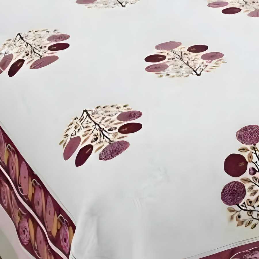 Close-up of the Desire Look Pink Buta print