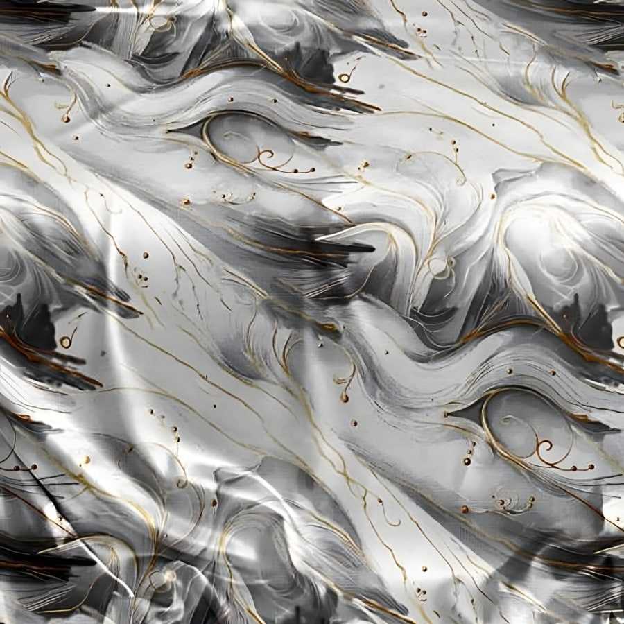 Close-up of the veining print in Grey (MB-01)