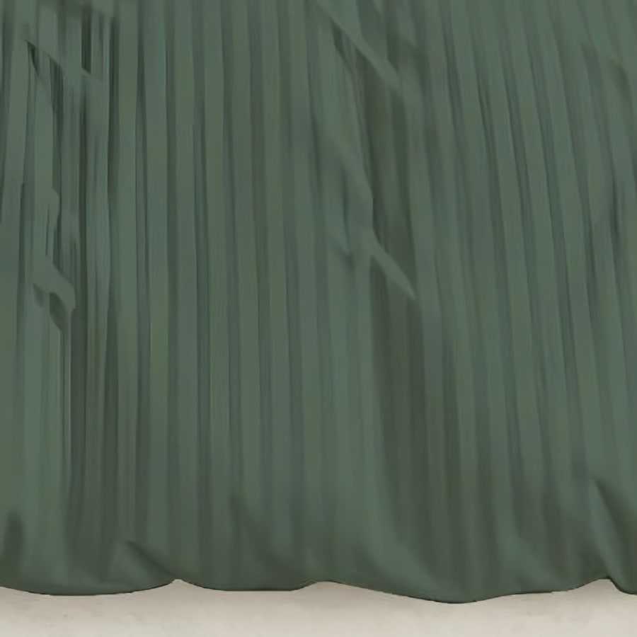 Close-up of the woven satin stripe in D. Green (ST-07)