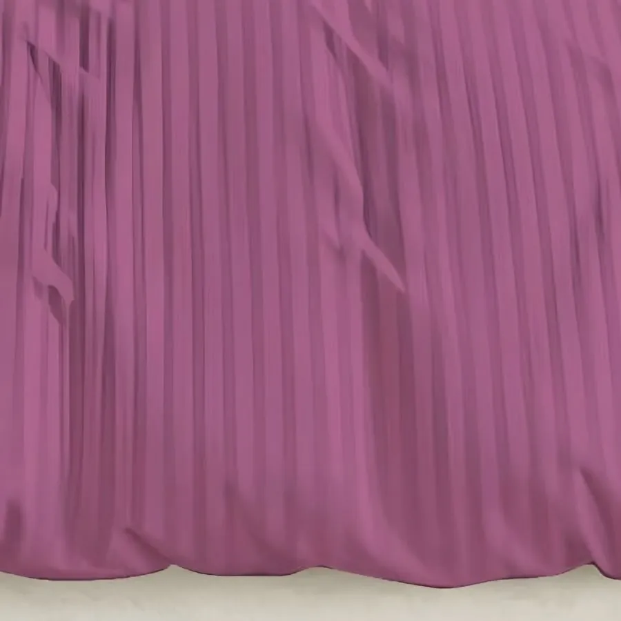 Close-up of the woven satin stripe in Gajri (ST-10)