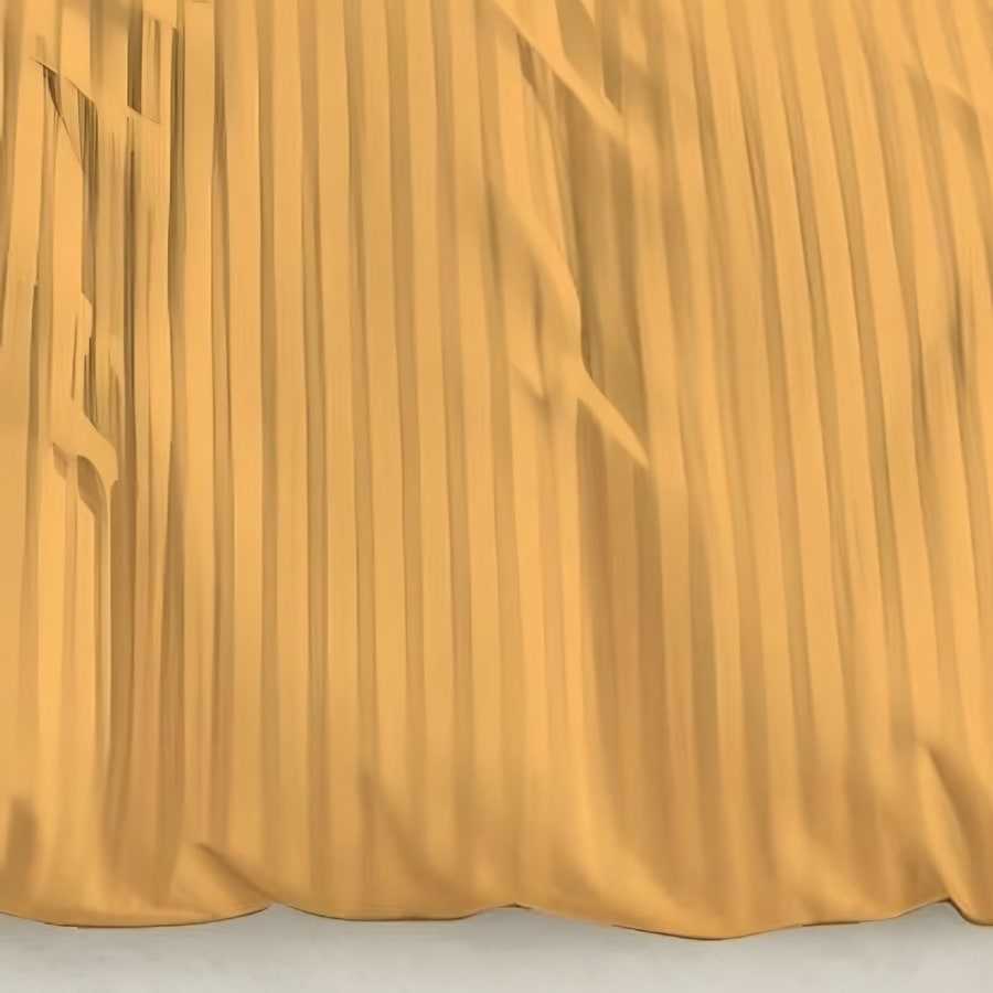Close-up of the woven satin stripe in Yellow (ST-13)