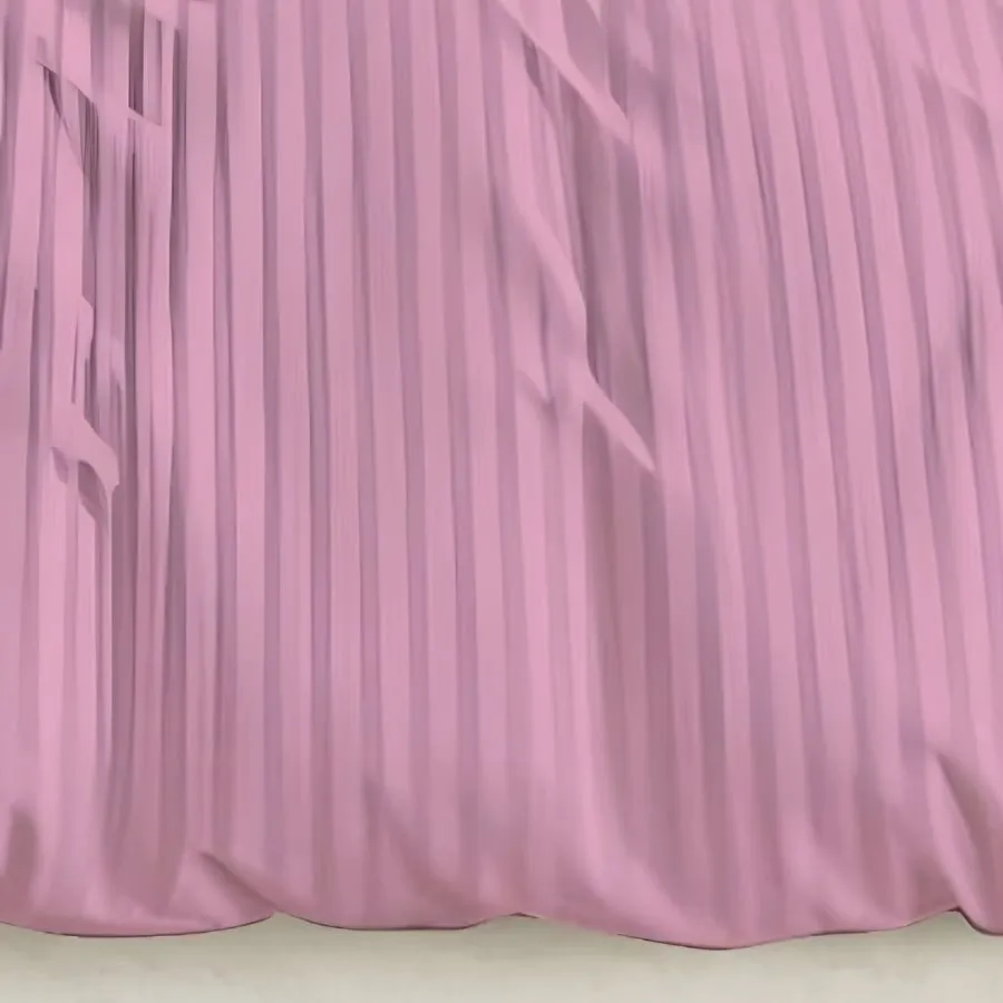 Close-up of the woven satin stripe in Pink (ST-16)