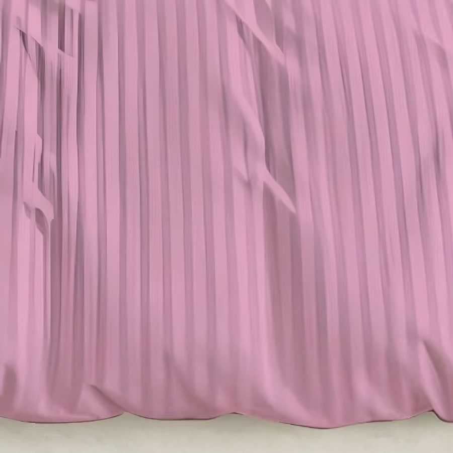 Close-up of the woven satin stripe in Pink (ST-16)
